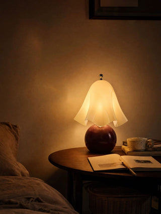 Velara Glass Table Lamp-Neutral Decor