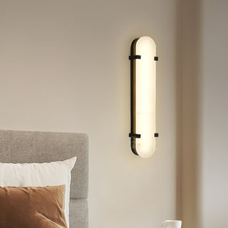 Lunaris Applique Murale Ovale Minimaliste en Albâtre