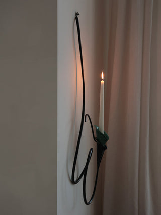 Calla Lily Candle Holder-Neutral Decor