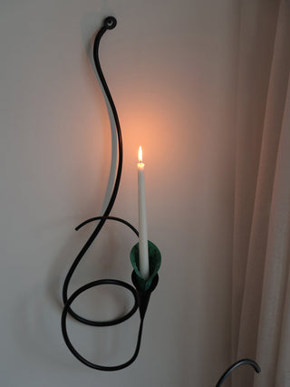 Calla Lily Candle Holder-Neutral Decor