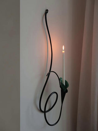 Calla Lily Candle Holder-Neutral Decor