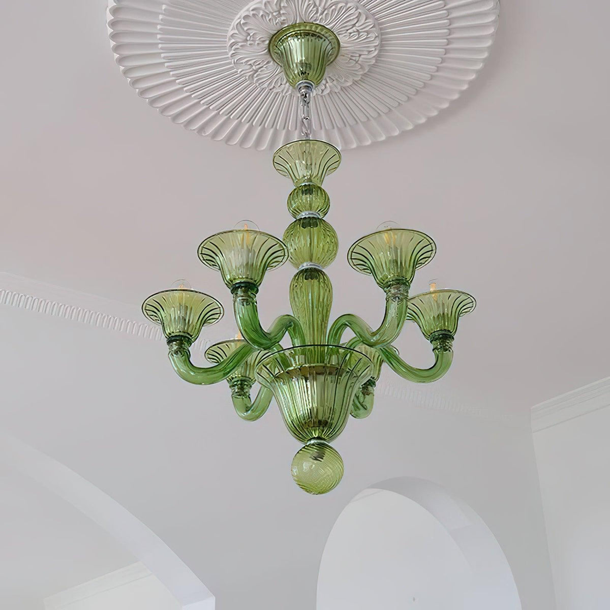 Wileya Lustre Murano Glass Exotic
