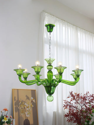 Aurora Lustre Murano Glass Exotic