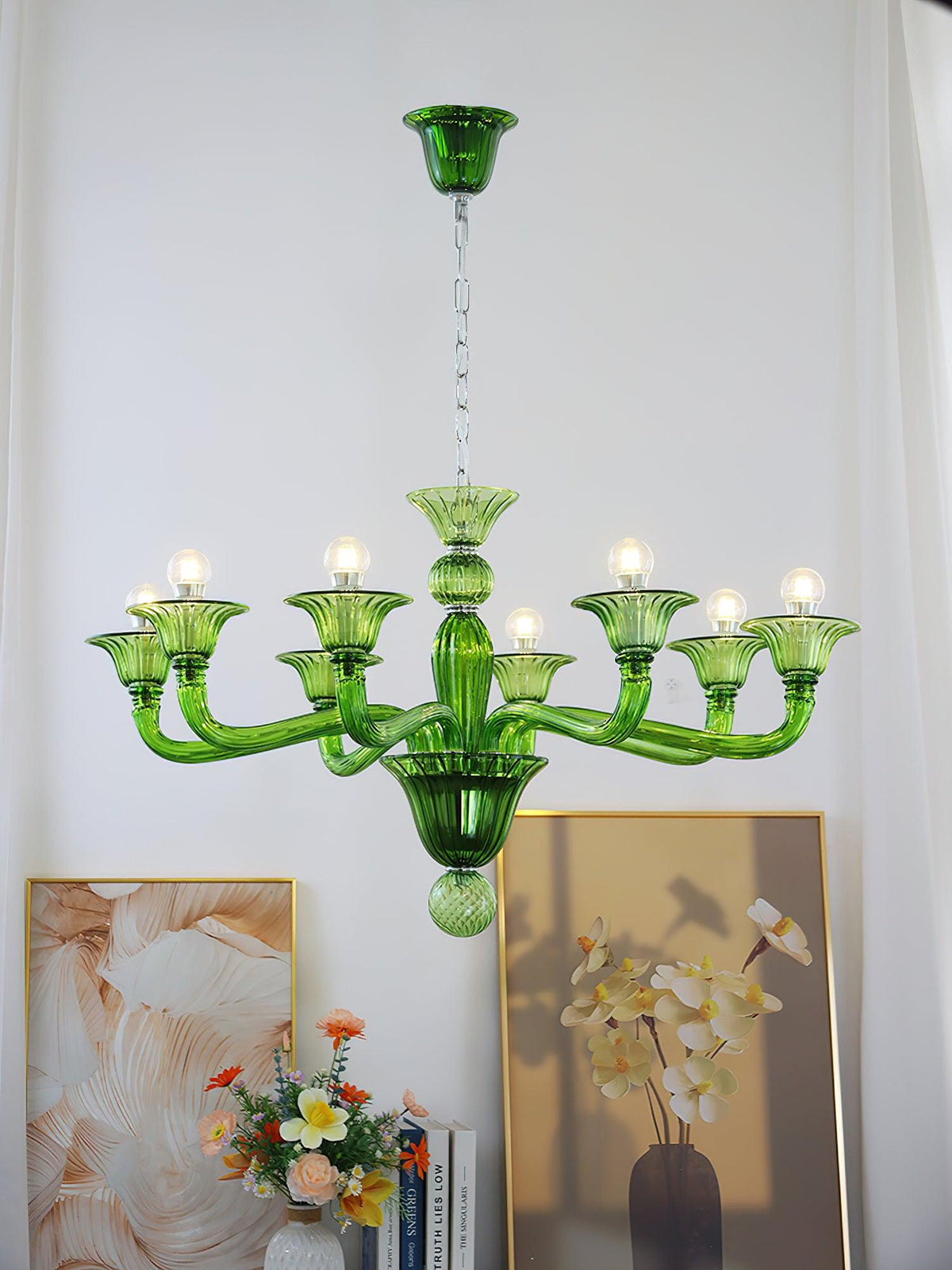 Wileya Lustre Murano Glass Exotic