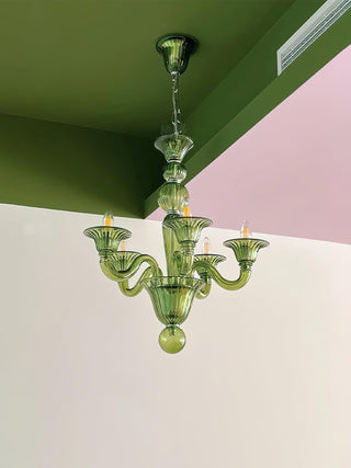 Aurora Lustre Murano Glass Exotic
