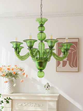 Aurora Lustre Murano Glass Exotic