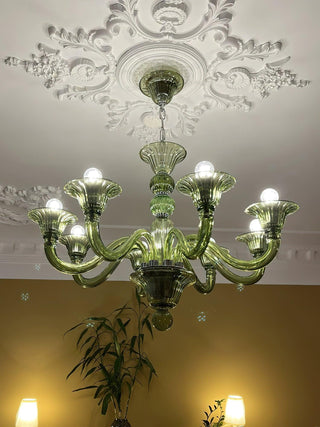 Aurora Lustre Murano Glass Exotic