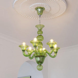 Aurora Lustre Murano Glass Exotic