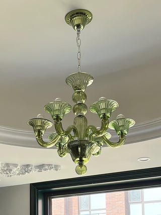 Aurora Lustre Murano Glass Exotic