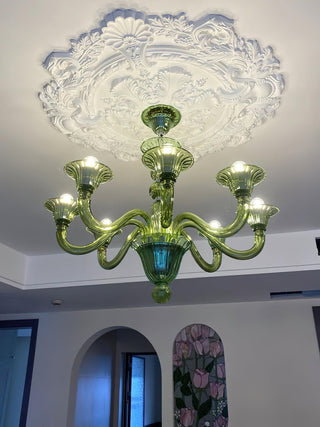 Aurora Lustre Murano Glass Exotic