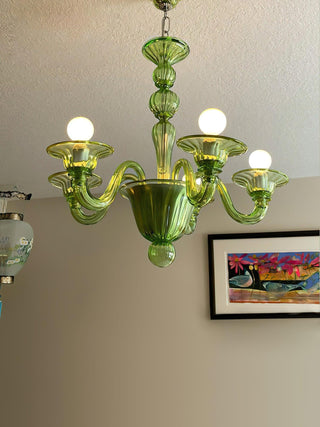 Aurora Lustre Murano Glass Exotic