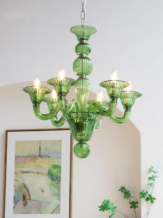 Aurora Lustre Murano Glass Exotic