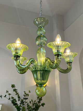 Aurora Lustre Murano Glass Exotic