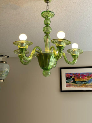 Aurora Lustre Murano Glass Exotic