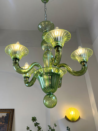 Aurora Lustre Murano Glass Exotic