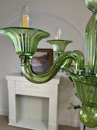 Aurora Lustre Murano Glass Exotic