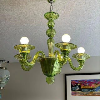 Aurora Lustre Murano Glass Exotic