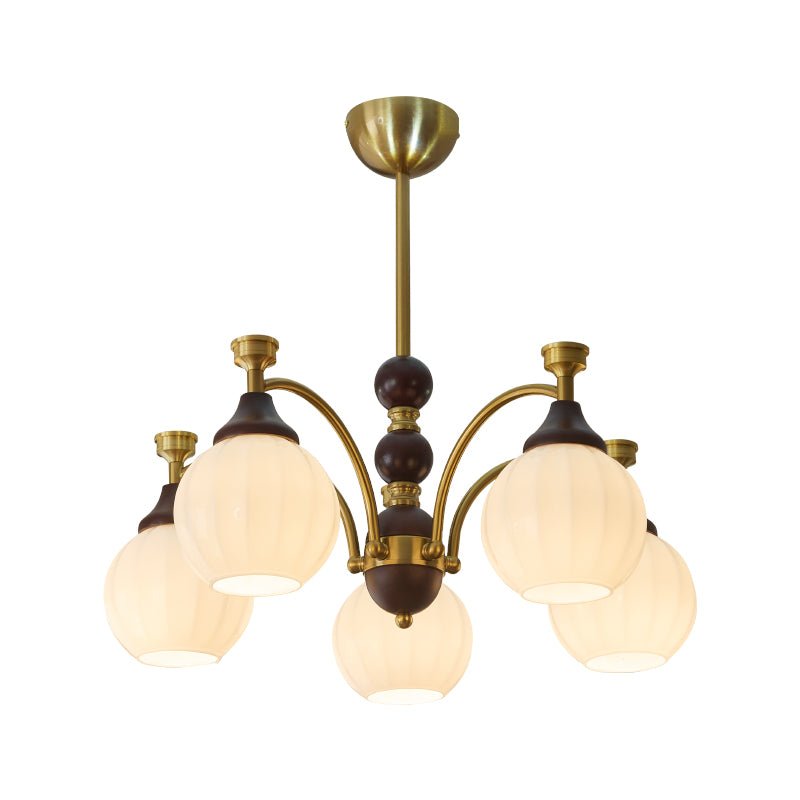 Neliana Lustre en Bois Élégance Traditionnelle