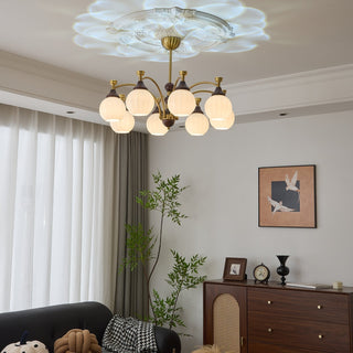 Illoros Lustre en Bois Élégance Traditionnelle