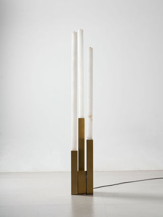 Callisto Alabaster Floor Lamp-Neutral Decor