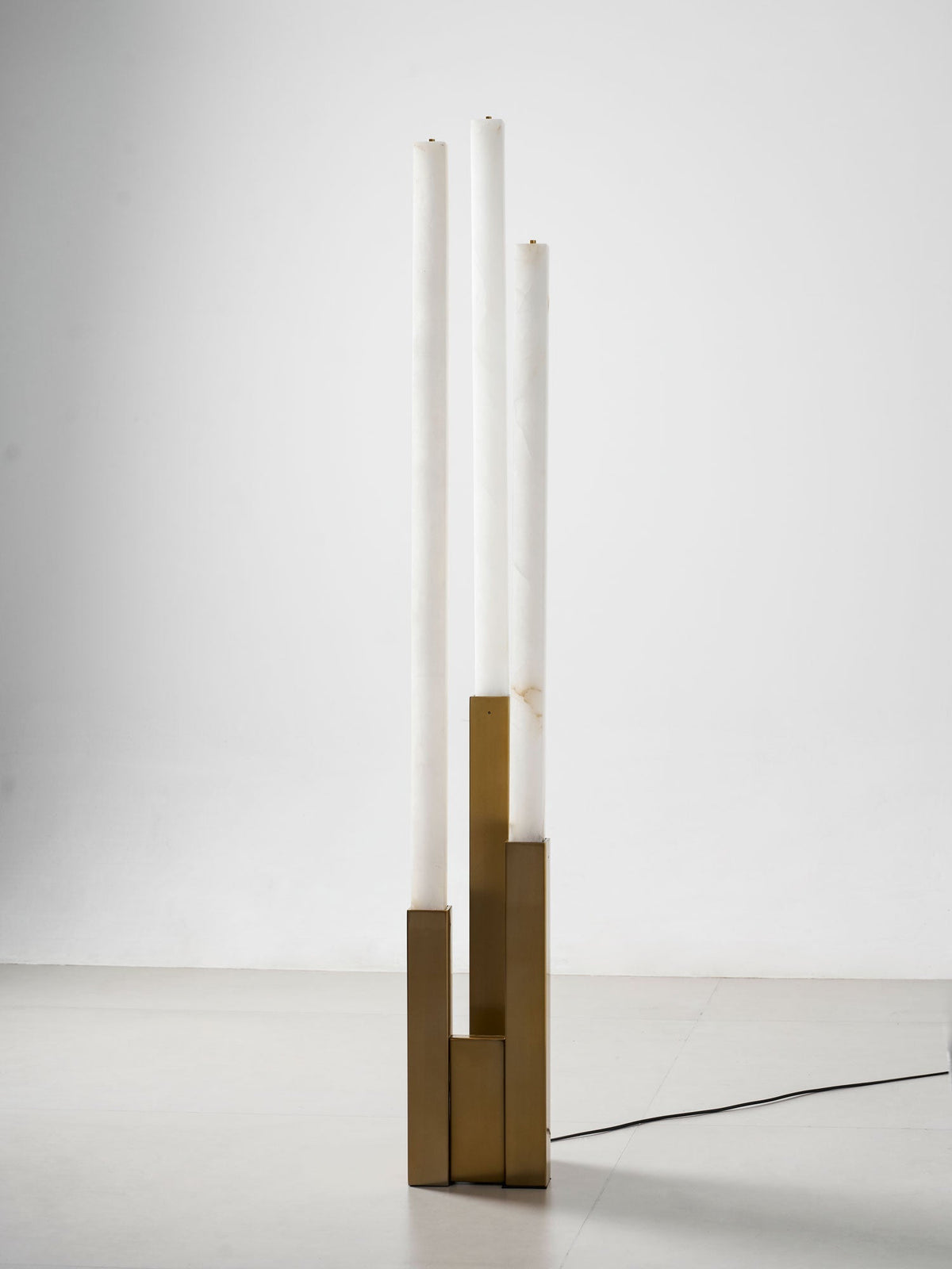 Callisto Alabaster Floor Lamp-Neutral Decor