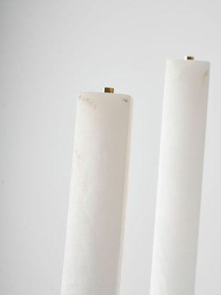 Callisto Alabaster Floor Lamp-Neutral Decor
