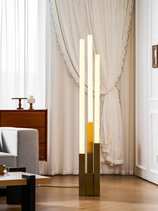Callisto Alabaster Floor Lamp-Neutral Decor