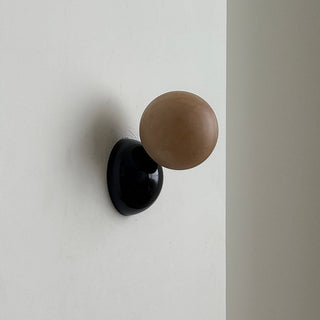 Arca Lampe Murale en Marbre et Métal Style Minimaliste Moderne Eclipse