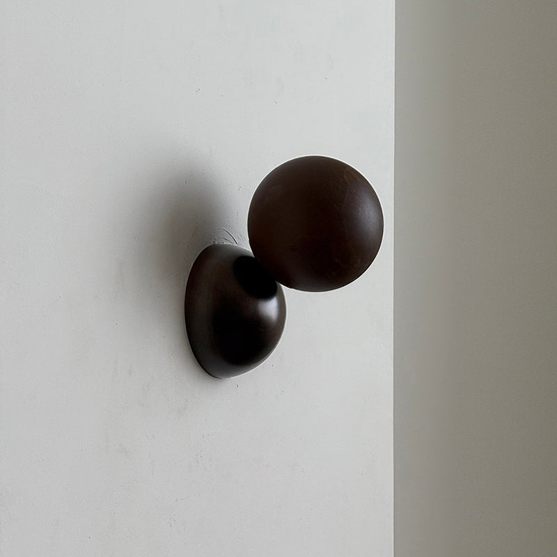 Arca Lampe Murale en Marbre et Métal Style Minimaliste Moderne Eclipse