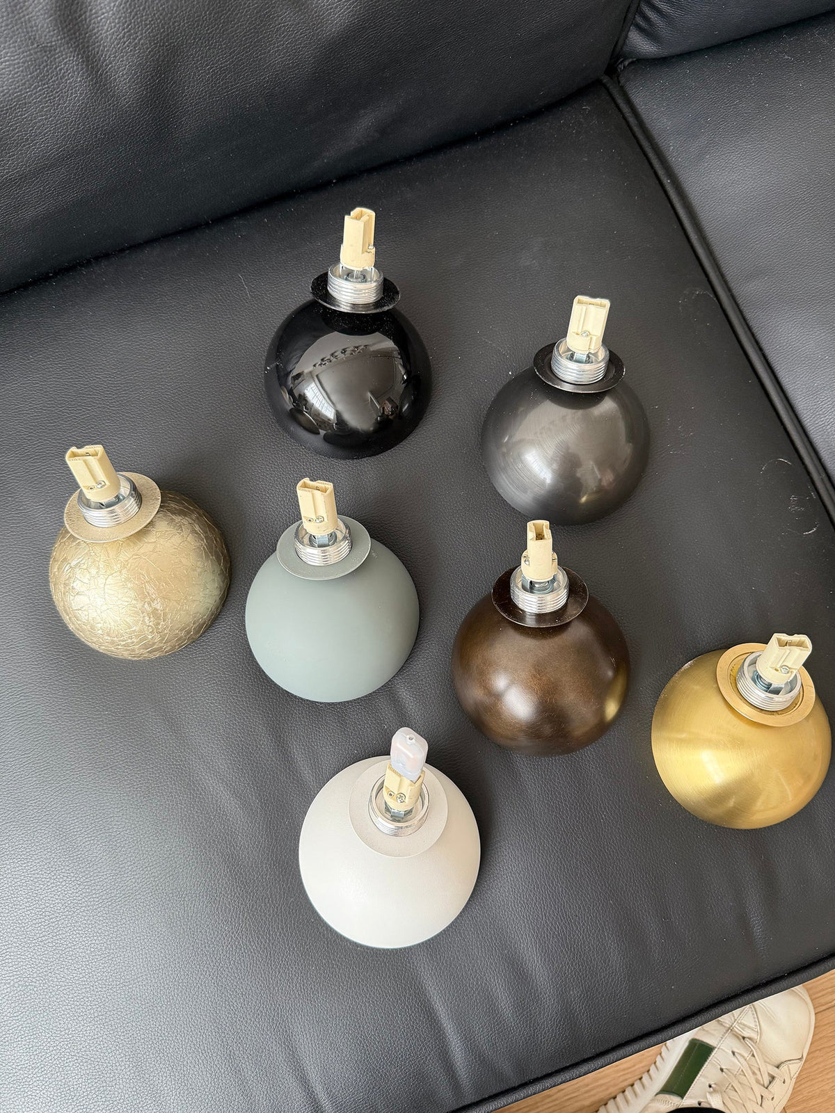 Arca Lampe Murale en Marbre et Métal Style Minimaliste Moderne Eclipse