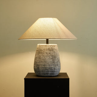 Clarissa Lampe de Table en Tissu Transparent