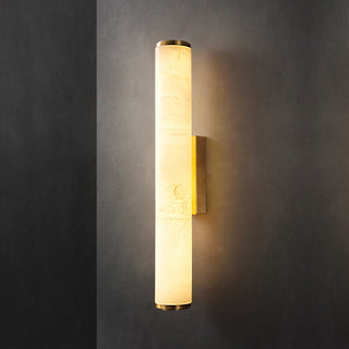 Arcus Lampe Murale Applique Style Élégant Minimaliste Moderne en Laiton et Albâtre