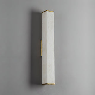 Arcus Lampe Murale Applique Style Élégant Minimaliste Moderne en Laiton et Albâtre
