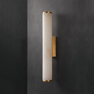 Arcus Lampe Murale Applique Style Élégant Minimaliste Moderne en Laiton et Albâtre