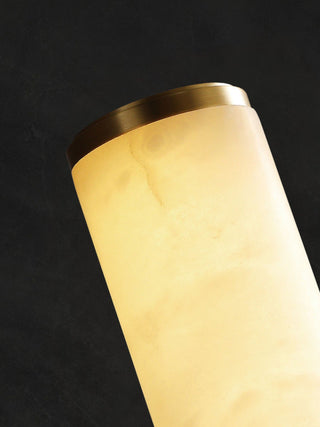 Arcus Lampe Murale Applique Style Élégant Minimaliste Moderne en Laiton et Albâtre