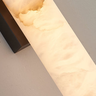Arcus Lampe Murale Applique Style Élégant Minimaliste Moderne en Laiton et Albâtre