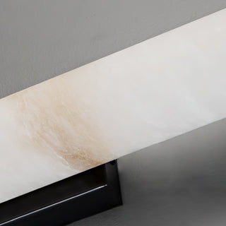 Arcus Lampe Murale Applique Style Élégant Minimaliste Moderne en Laiton et Albâtre