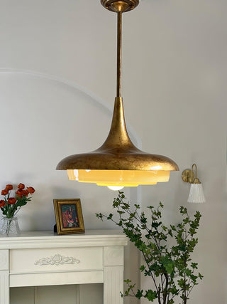 Vioce Suspension en Verre Mid-Century Moderne