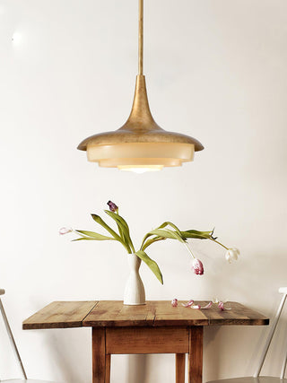 Vioce Suspension en Verre Mid-Century Moderne