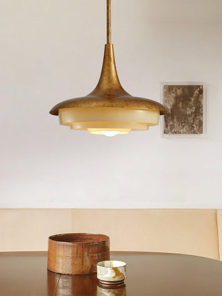 Vioce Suspension en Verre Mid-Century Moderne
