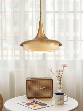 Vioce Suspension en Verre Mid-Century Moderne