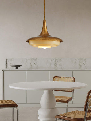 Vioce Suspension en Verre Mid-Century Moderne