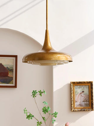 Vioce Suspension en Verre Mid-Century Moderne