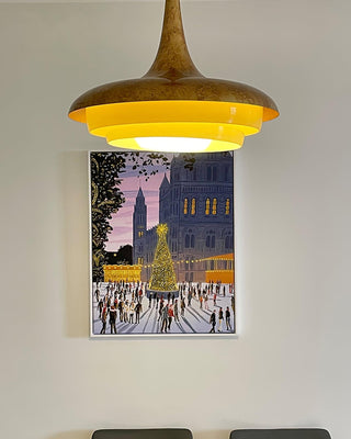 Vioce Suspension en Verre Mid-Century Moderne