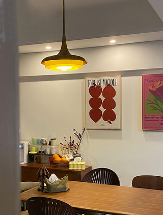 Vioce Suspension en Verre Mid-Century Moderne