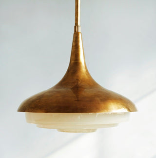 Vioce Suspension en Verre Mid-Century Moderne