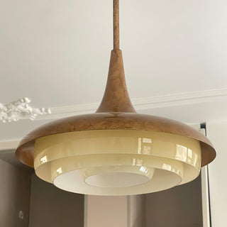 Vioce Suspension en Verre Mid-Century Moderne