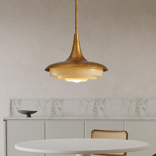 Vioce Suspension en Verre Mid-Century Moderne