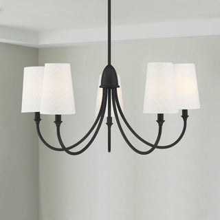 Premium Lustre Lumin Style Vintage-Industriel en Tissu et Métal