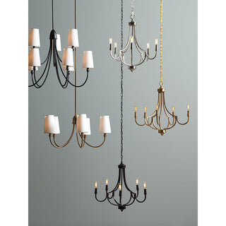 Premium Lustre Lumin Style Vintage-Industriel en Tissu et Métal